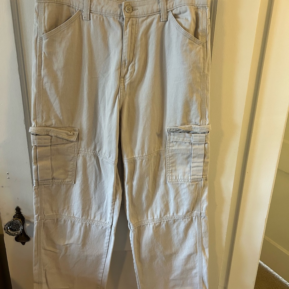 H&M Cream Divided Pants